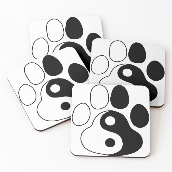 Item preview, Yin Yang paw  designed and sold by Bat13SJx.