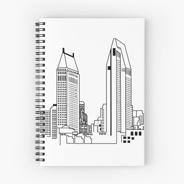 Item preview, San Diego Skyline designed and sold by Digital4youLk.