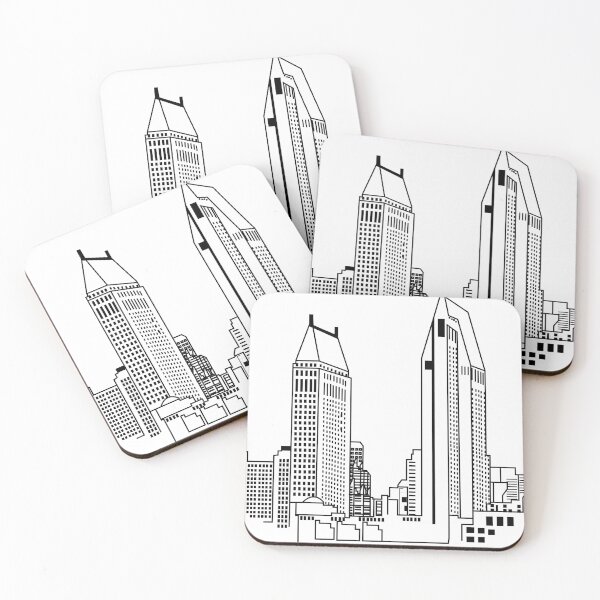 Item preview, San Diego Skyline designed and sold by Digital4youLk.
