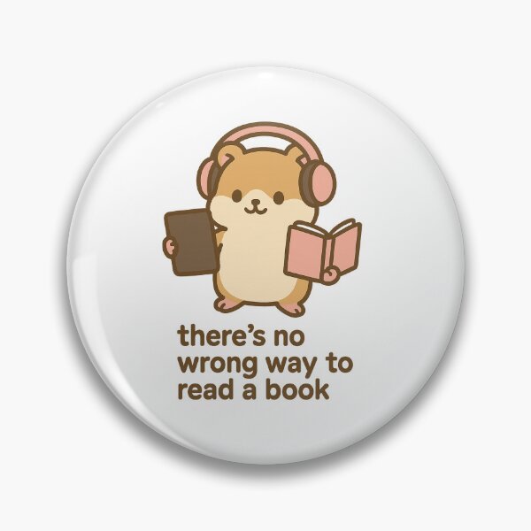 Item preview, There’s no wrong way to read a book designed and sold by The Painted Topaz.