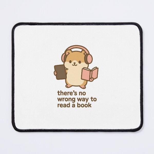 Item preview, There’s no wrong way to read a book designed and sold by The Painted Topaz.