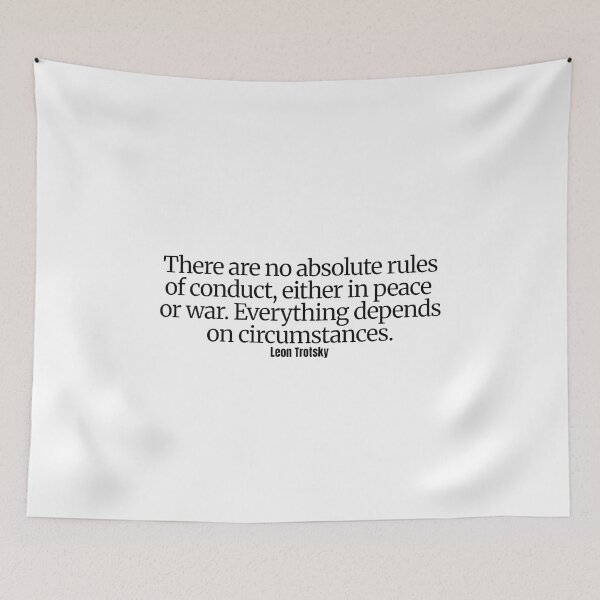 Item preview, Leon Trotsky Quote  designed and sold by CharmStudio.