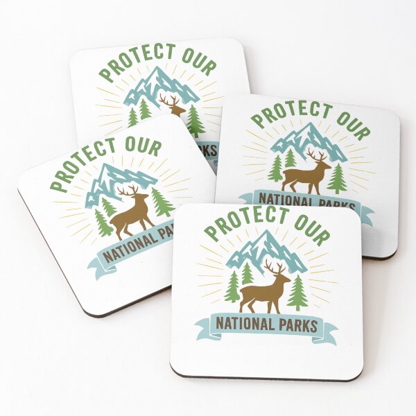 Item preview, Protect our national parks - resist smokey service park save our mountains     designed and sold by SkeletonsDanger.