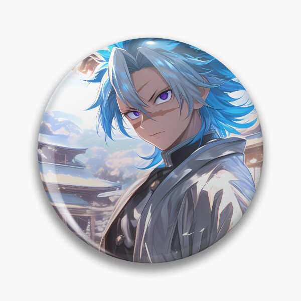 Item preview, Sanemi Shinazugawa Demon Slayer Anime Fierce Wind Hashira Valor designed and sold by TorbenKuhano.