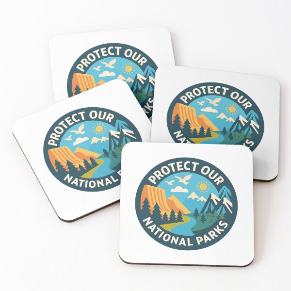 Item preview, Protect our national parks - save our lands, birds, mountains and trees hands off  designed and sold by SkeletonsDanger.