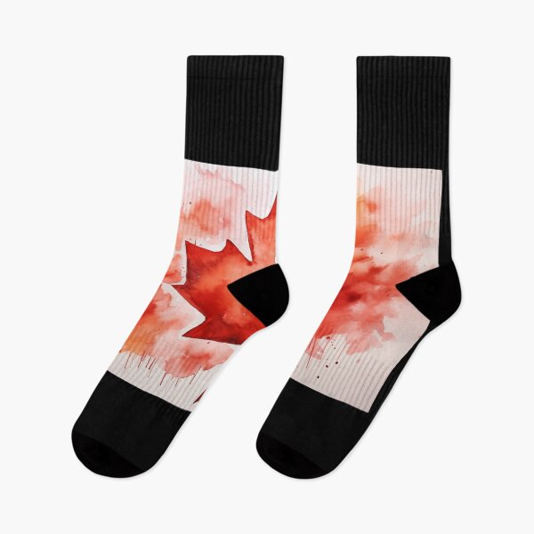 Item preview, Canadian Maple Leaf Illustration - Be Proud - Show your Red and White Maple Leaf designed and sold by Roxane Bay.