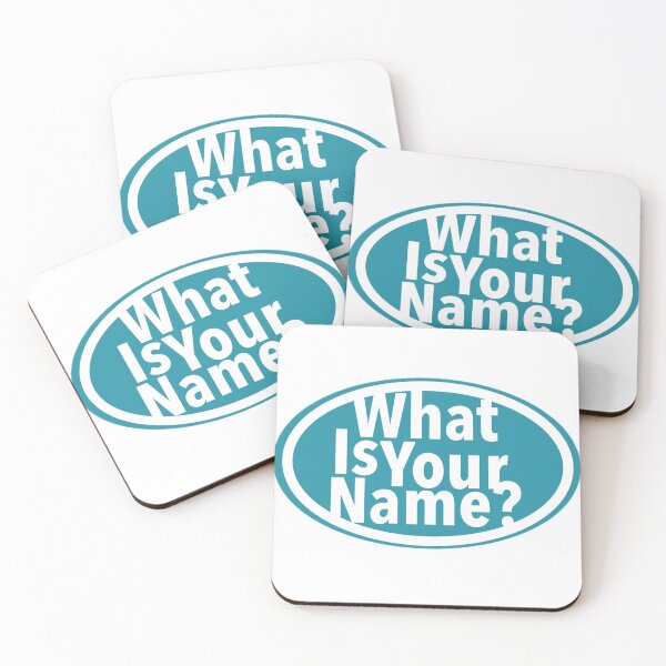 Item preview, What Is Your Name? Print Novelty designed and sold by PSST-Design.