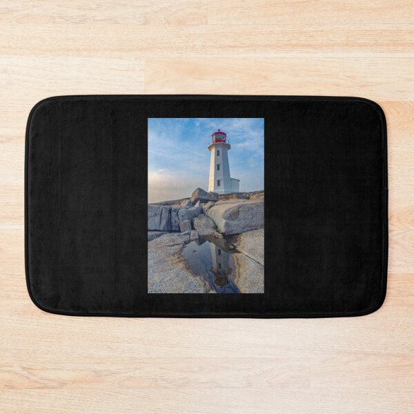 Item preview, Peggy's Point Lighthouse reflection designed and sold by Roxane Bay.
