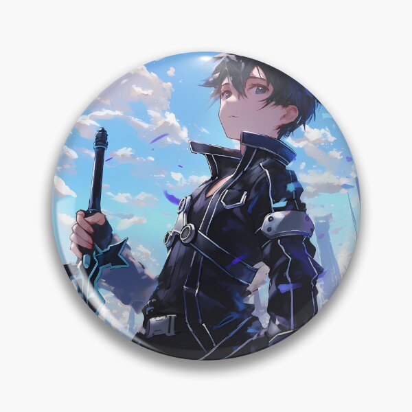 Item preview, Kirito Sword Art Online Anime Black Swordsman Heroic Virtual designed and sold by TorbenKuhano.