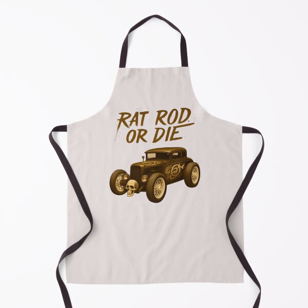 Item preview, Rat Rod Vintage Hot Rod Graphic "Rat Rod or Die" designed and sold by Friends Custom Creations.