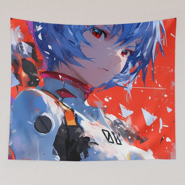 Aperçu de l'œuvre Rei Ayanami Neon Genesis Eugeo Epic Blade Saga Sword Art Online Anime créée et vendue par TorbenKuhano.