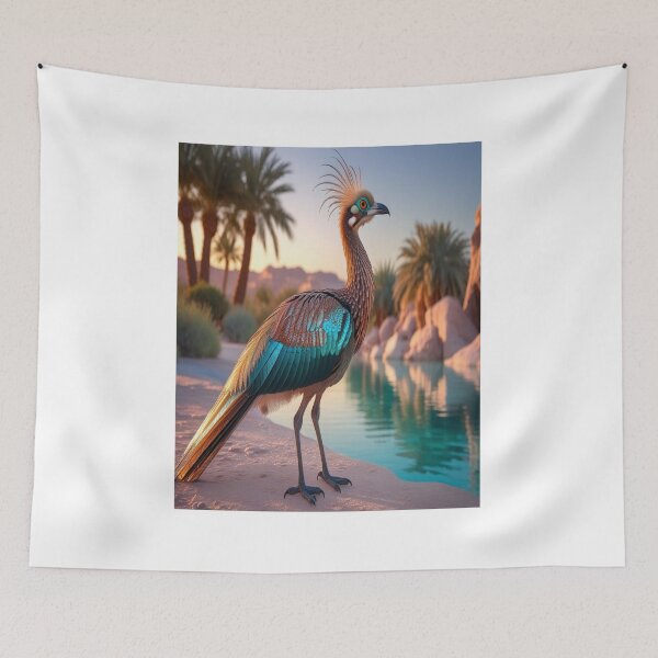 Item preview, Desert Bird at Crystal Oasis Golden Hour designed and sold by Max Store.