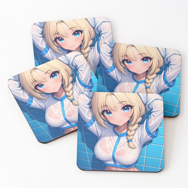 Artikelvorschau, Orange Pekoe Girls und Panzer Anime Girl Blauer Bikini Frische Vibes entworfen und verkauft von TorbenKuhano.