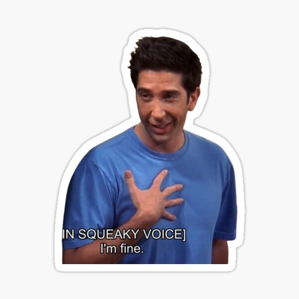 Item preview, Ross Geller - Friends designed and sold by mildbrainrot.