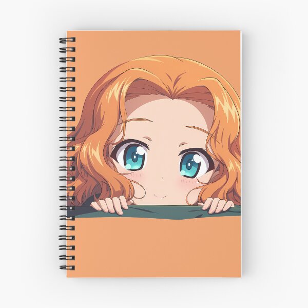 Item preview, Chibi Orange Pekoe Girls und Panzer Anime Peeking designed and sold by TorbenKuhano.