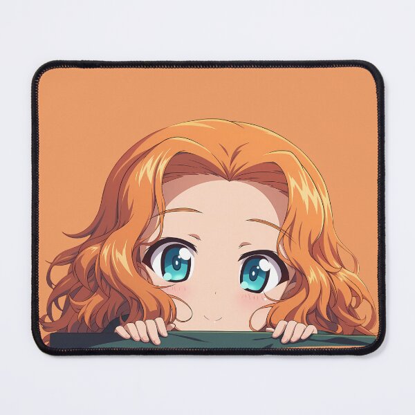 Item preview, Chibi Orange Pekoe Girls und Panzer Anime Peeking designed and sold by TorbenKuhano.