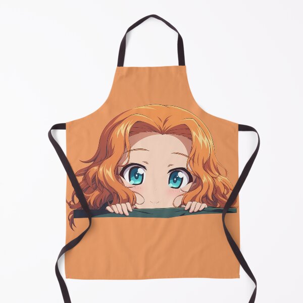 Item preview, Chibi Orange Pekoe Girls und Panzer Anime Peeking designed and sold by TorbenKuhano.