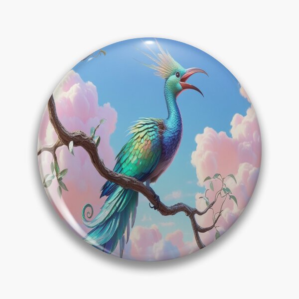 Item preview, Opalescent Bird on Floating Branch Fantasy designed and sold by Max Store.
