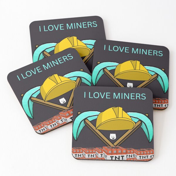 Item preview, I LOVE COAL MINERS designed and sold by sakaidrfts.