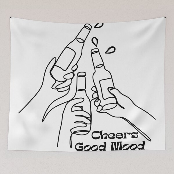 Item preview, Cheers Goodmood – Fun Beer Celebration Design designed and sold by hayashimei.