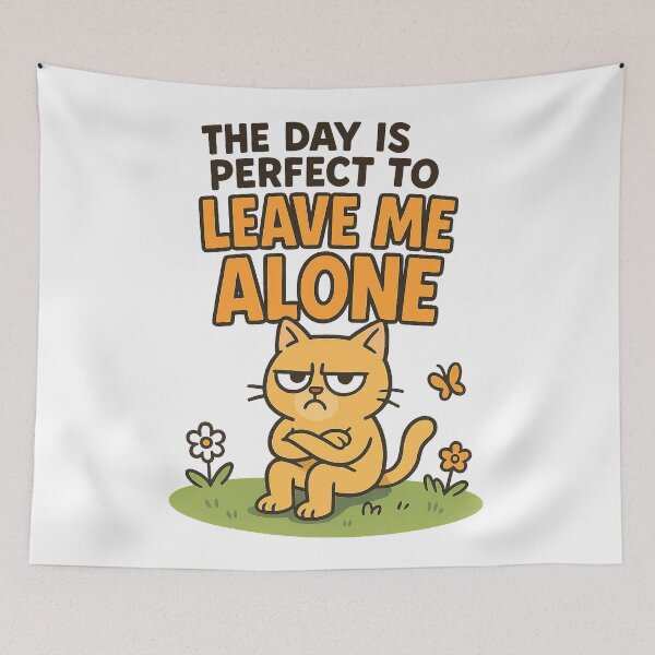 Item preview, funny rude The Day is Perfect to Leave me Alone designed and sold by Uglyandcute.