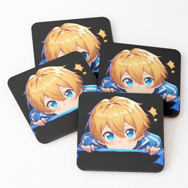 Artikelvorschau, Eugeo Sword Art Online Chibi Kawaii Peeker Anime entworfen und verkauft von TorbenKuhano.