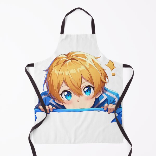 Artikelvorschau, Eugeo Sword Art Online Chibi Kawaii Peeker Anime entworfen und verkauft von TorbenKuhano.