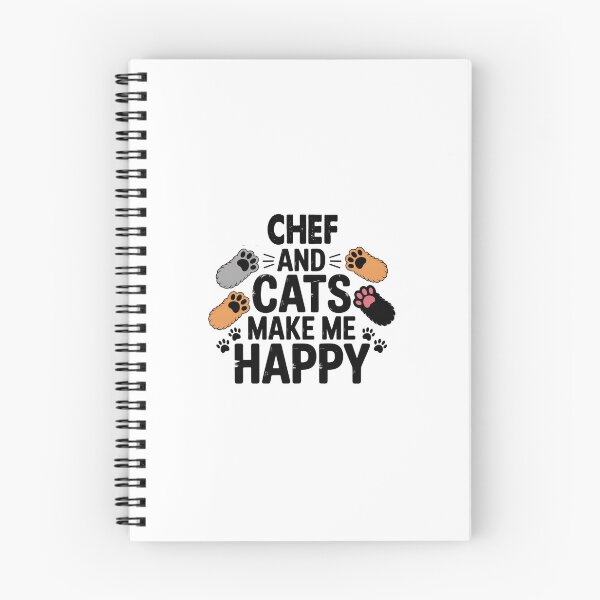 Item preview, Chef And Cats Make Me Happy - Funny Chef Cats Lover designed and sold by Oussinc.