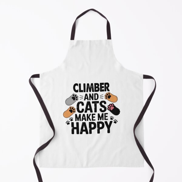 Item preview, Climber And Cats Make Me Happy - Funny Climber Cats Lover designed and sold by Oussinc.