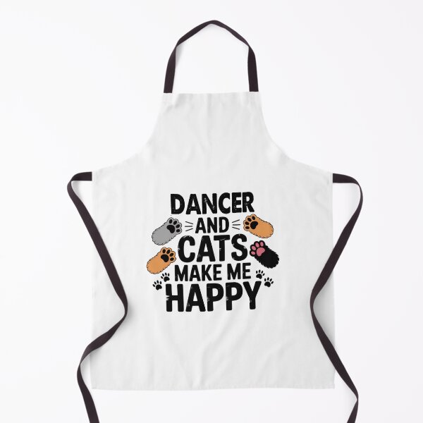 Item preview, Dancer And Cats Make Me Happy - Funny Dancer Cats Lover designed and sold by Oussinc.