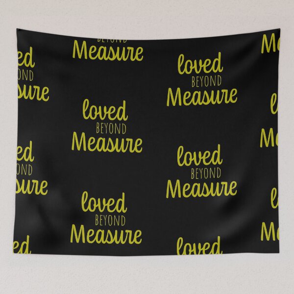 Item preview, Loved Beyond Measure Christian T-Shirt – Inspirational Bible Quote Shirt designed and sold by CrossCrafted.