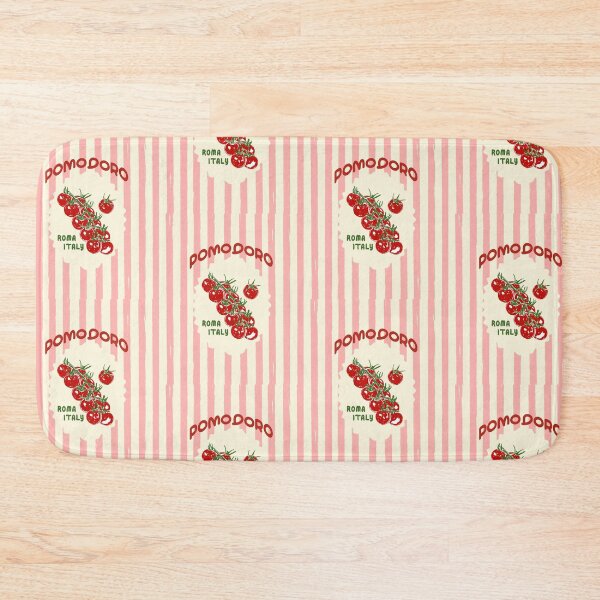 Item preview, Pomodoro Tomatoes Retro Pink Stripes designed and sold by MaiZephyr.