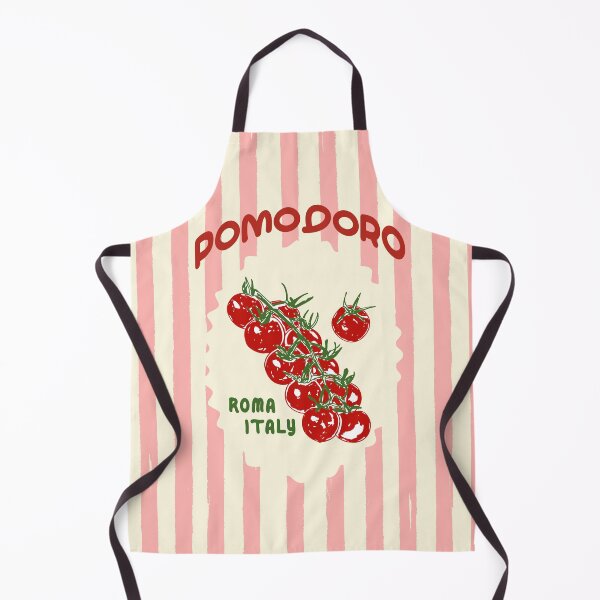 Item preview, Pomodoro Tomatoes Retro Pink Stripes designed and sold by MaiZephyr.