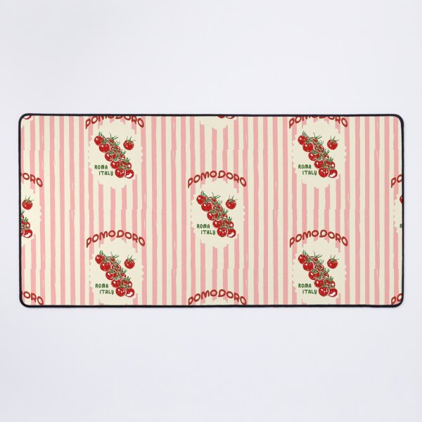 Item preview, Pomodoro Tomatoes Retro Pink Stripes designed and sold by MaiZephyr.