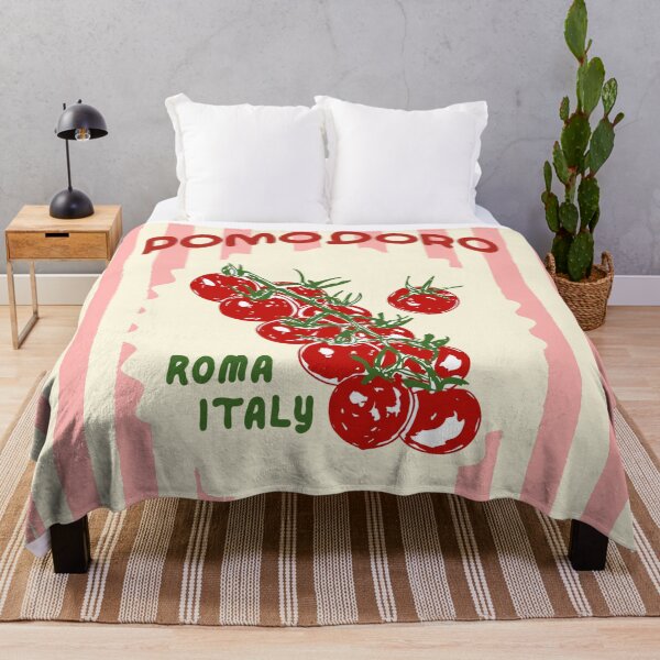 Item preview, Pomodoro Tomatoes Retro Pink Stripes designed and sold by MaiZephyr.