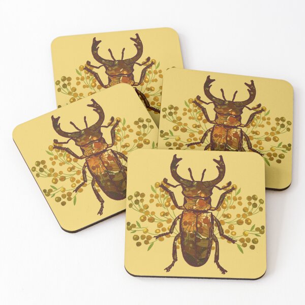 Item preview, Vintage Beetle with Flowers designed and sold by ThenSheDid.