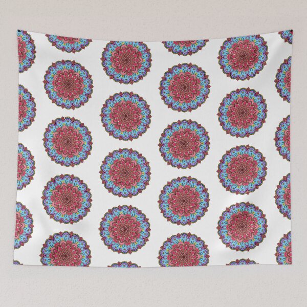 Item preview, "Floral Harmony Mandala Line Art – Intricate Petal Design with Thai Pattern Border"  designed and sold by Kanlaya23.