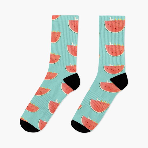 Item preview, duckies and watermelon designed and sold by Milkyprint.