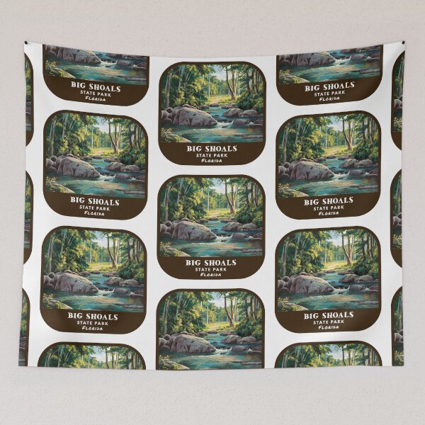 Item preview, Vintage Big Shoals State Park (Florida State Park) designed and sold by RabbitK.