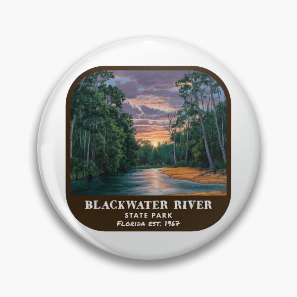 Item preview, Vintage Blackwater River State Park (Florida State Park) designed and sold by RabbitK.