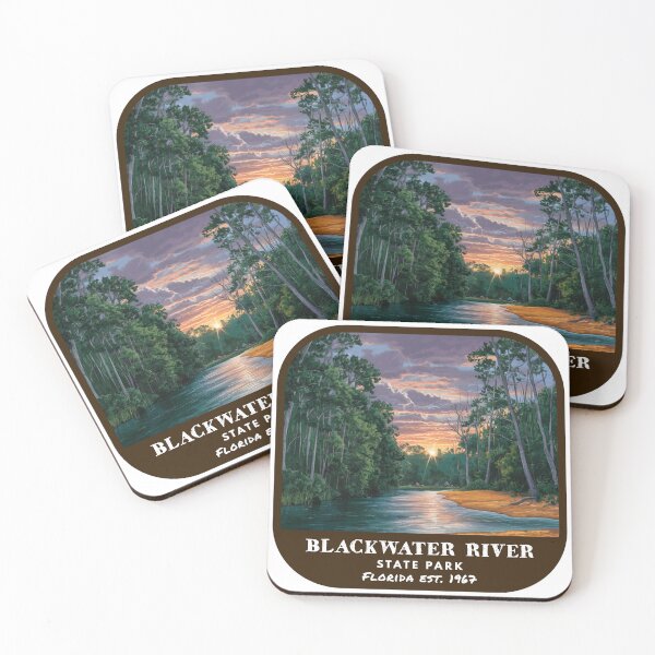 Item preview, Vintage Blackwater River State Park (Florida State Park) designed and sold by RabbitK.