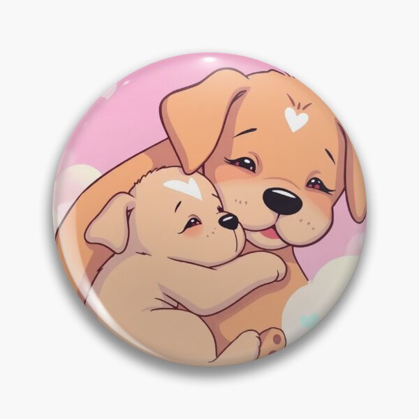 Item preview, Adorable puppy with his mom designed and sold by Oscartoon.
