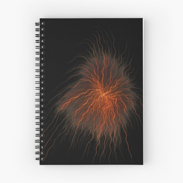 Item preview, Abstract design inspired by fiery orange light trails  designed and sold by optimusprime39.