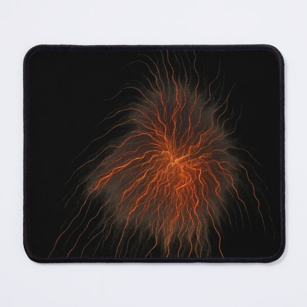 Item preview, Abstract design inspired by fiery orange light trails  designed and sold by optimusprime39.