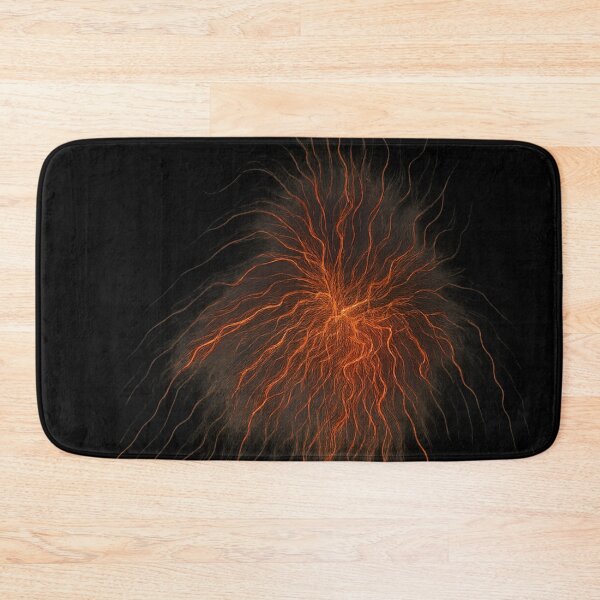 Item preview, Abstract design inspired by fiery orange light trails  designed and sold by optimusprime39.