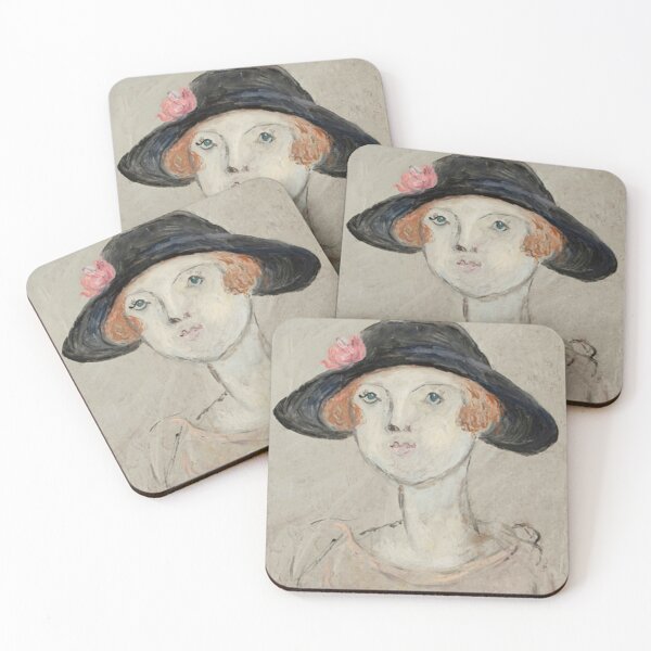 Item preview, Woman in Black Hat by Tadeusz Makowski  designed and sold by besensible.