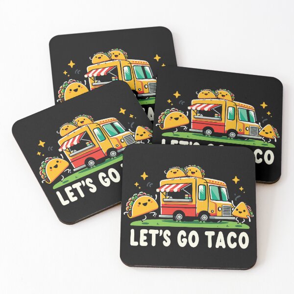 Item preview, Let's Go Taco // Tacos Pun Humor designed and sold by Scaryzz.