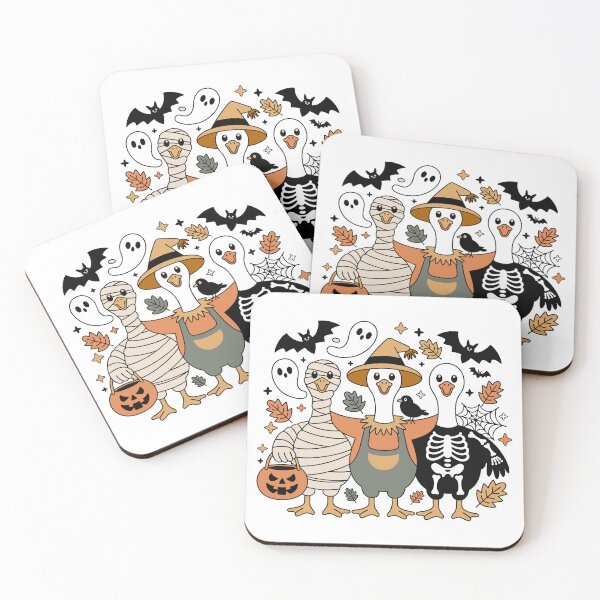 Item preview, Boo Ghost Goose, Halloween Goose, Halloween Shirt, Autumn, Skeleton Goose, Halloween Sublimation Design, Pumpkin Goose Shirt designed and sold by OctonoteStudio.