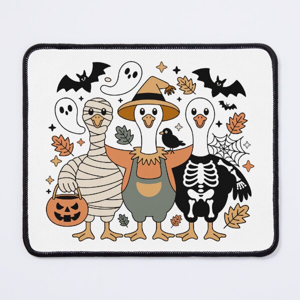 Item preview, Boo Ghost Goose, Halloween Goose, Halloween Shirt, Autumn, Skeleton Goose, Halloween Sublimation Design, Pumpkin Goose Shirt designed and sold by OctonoteStudio.