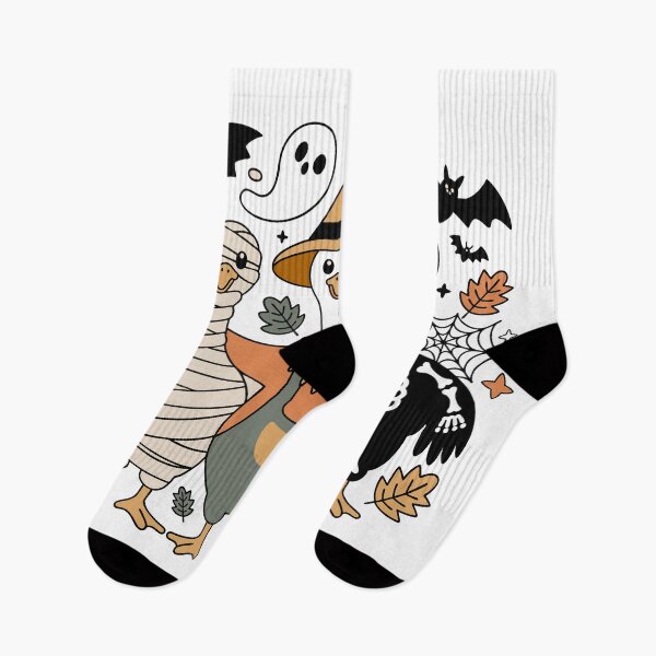 Item preview, Boo Ghost Goose, Halloween Goose, Halloween Shirt, Autumn, Skeleton Goose, Halloween Sublimation Design, Pumpkin Goose Shirt designed and sold by OctonoteStudio.